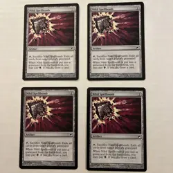 Nihil Spellbomb X4 (Playset) -NM/M Scars of Mirrodin MTG Magic The Gathering - Image 1