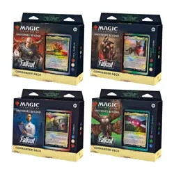Magic: The Gathering Commander Deck - 4 Fallout Decks+ Booster, READ DESCRIPTION - Image 2