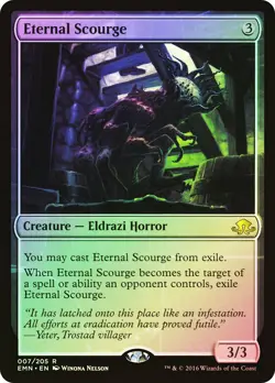 MTG FOIL Eternal Scourge - Eldritch Moon #7 - Image 1
