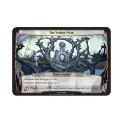 MTG The Zephyr Maze - Planechase 2012 #40 - Image 1
