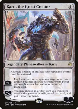 MTG Karn, the Great Creator - War of the Spark #1 - Image 1