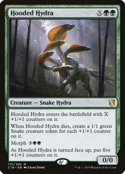MTG Hooded Hydra - Commander 2019 #172 - Image 1