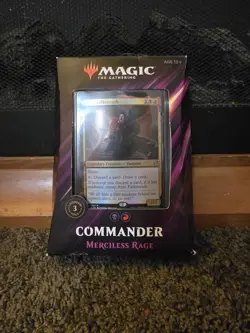 Magic the Gathering MTG Commander 2019 Merciless Rage Deck Factory Sealed - Image 1