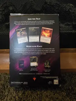 Magic the Gathering MTG Commander 2019 Merciless Rage Deck Factory Sealed - Image 2