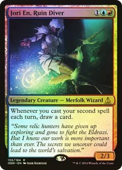 MTG FOIL Jori En, Ruin Diver - Oath of the Gatewatch #155 - Image 1