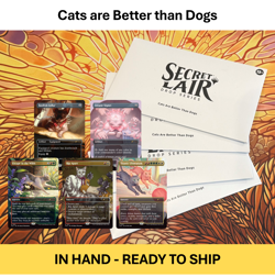 MTG Secret Lair: Cats Are Better Than Dogs (Non-Foil Edition) - SEALED / NEW - Image 2