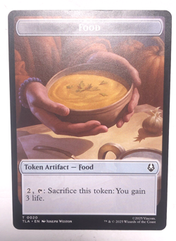 Bear / Food 0020 Double-Sided Token Avatar The Last Airbender MTG Magic NM - Image 2