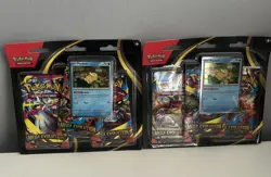 Pokemon TCG Mega Evolution 3-Pack Blister Set of 2 Psyduck and Golduck Sealed - Image 1