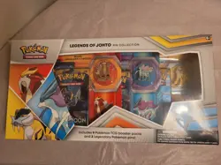 Pokemon LEGENDS of JOHTO Pin Collection~9 Packs 3 Pins~ BONUS Battle Deck~SEALED - Image 3