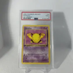 2000 Pokemon - 1st Edition Drowzee Non Holo - Team Rocket 54/82 PSA 9 Mint! WOTC - Image 1