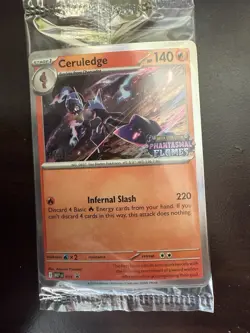 pokemon Phantasma Flames Staff Promo Pack - Image 1