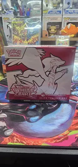 Pokemon Center White Flare Elite Trainer Box Factory Sealed. Same Day Shipping! - Image 1