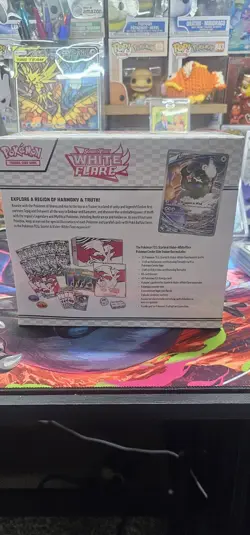 Pokemon Center White Flare Elite Trainer Box Factory Sealed. Same Day Shipping! - Image 2