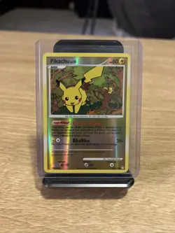 2007 Pokemon Diamond&Pearl Pikachu Reverse Foil Mysterious Treas 94/123 - Image 1