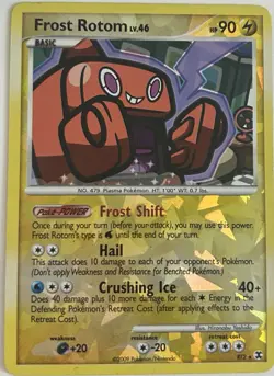 Frost Rotom RT2 Reverse Holo Pokemon Rising Rivals LP - Image 1