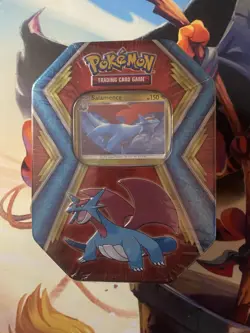 Pokemon TCG 2019 Salamence Dragons Tin Sword & Shield Booster Packs - NEW/SEALED - Image 1