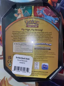 Pokemon TCG 2019 Salamence Dragons Tin Sword & Shield Booster Packs - NEW/SEALED - Image 2