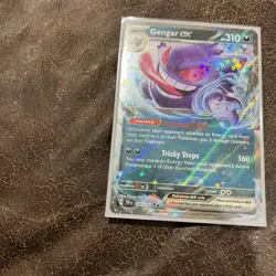 Pokemon TCG- 2024 Gengar EX 104/162 Temporal Forces NM - Image 1