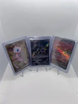 Pokemon 151 UPC Promo Set Mew SVP053, Mew ex 205/165 Mewtwo SVP052 (SEALED) - Image 1
