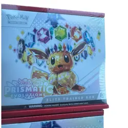 2 POKEMON PRISMATIC EVOLUTIONS ETB ELITE TRAINER BOX & POKEBALL SAMS CLUB BUNDLE - Image 3