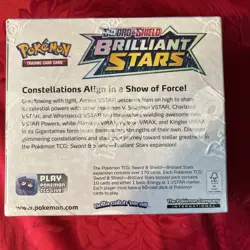 Pokemon TCG Sword & Shield Brilliant Stars Factory Sealed Booster Box - Image 4