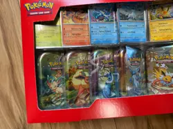 Pokemon TCG Scarlet Violet Prismatic Evolutions 8 Mini Tins NEW Sealed Box - Image 3