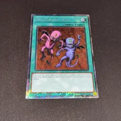 Yu-Gi-Oh! Delinquent Duo Platinum Secret Rare RA04-EN114 1st Edition Near Mint - Image 1