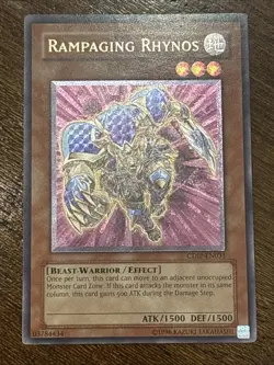 Rampaging Rhynos (UTR) CDIP-EN031 Cyberdark Impact Unlimited Edition LP - Image 1