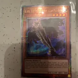 Yugioh! Evil HERO Adusted Gold - RA04-EN029 - Quarter Century Secret Rare - 1st - Image 1