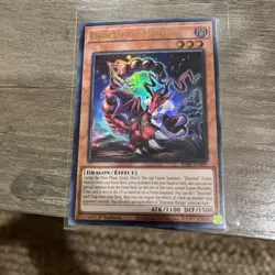 Dracotail Mululu - JUSH-EN005 - Ultra Rare - 1st Edition NM Yugioh Justice Hunte - Image 1