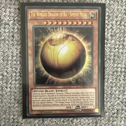 The Winged Dragon of Ra - Sphere Mode Yu-Gi-Oh! DPBC-EN001 1st Ultra Rare NM - Image 2