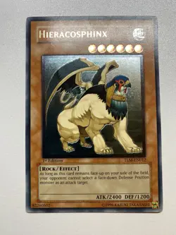 Yugioh Hieracosphinx 1st Edition Ultimate Rare TLM-EN012 MP - Image 1