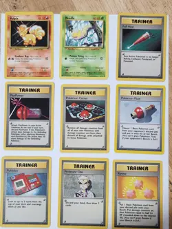 Pokemon BASE SET - 62 NON-HOLO CARD LOT - NO SHADOWLESS -- NO 1ST EDITIONS - Image 5