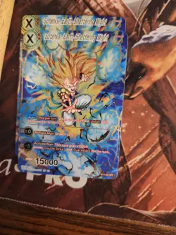 1x DBS Card Game Masters - Gotenks Earth Shattering Might SPR Foil BT11-003 - Image 1