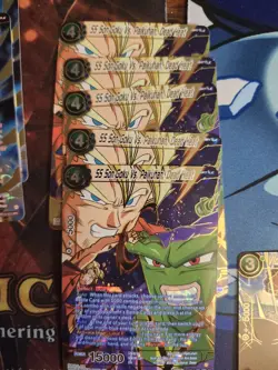 1x SS Son Goku Vs. Paikuhan Dead Heat BT18-038 SPR Foil Dragon Ball Super Card - Image 1