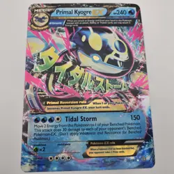 Pokemon Mega Primal Kyogre EX Holo Rare Card 55/160 XY Primal Clash (Jumbo) - Image 2