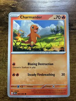 Charizard Holo 054/091 Charmander Charmeleon Evolution 3 Card Set Pokemon TCG - Image 3