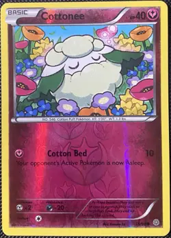 Cottonee 55/98 XY - Ancient Origins Reverse Holo - Pokemon Card - Image 1