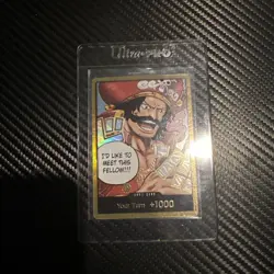 DON!! Card (Gol.D.Roger) (Gold) Carrying On His Will Foil - Image 1