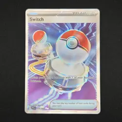 Pokemon TCG Card Switch 123/094 Phantasmal Flames Ultra Rare Full Art - NM - Image 1
