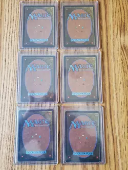 MAGIC THE GATHERING Lot of Six (6) ANTIQUITIES URZA LANDS Very Nice Condition - Image 2