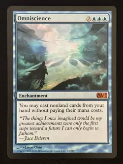1x MTG Omniscience - Magic 2013 (M13) #63 - Magic the Gathering - Image 1