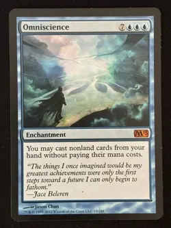 1x MTG Omniscience - Magic 2013 (M13) #63 - Magic the Gathering - Image 3