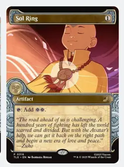Sol Ring (Showcase) MTG TLE | EDH Commander Artifact Mana Rock Ramp | NEW NM - Image 1