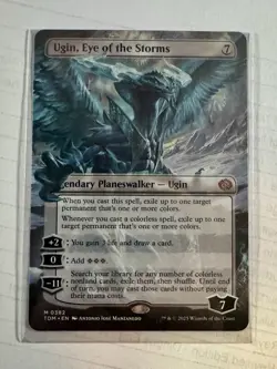 Ugin, Eye of the Storms (Borderless) Tarkir: Dragonstorm Regular - Image 1