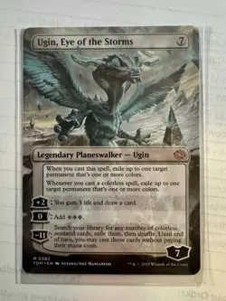 Ugin, Eye of the Storms (Borderless) Tarkir: Dragonstorm Regular - Image 2
