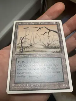 German Misprint Drudge Skeletons Swamp With Regenerate • NM • Mtg (57) - Image 2