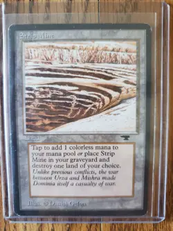 MAGIC THE GATHERING Lot of Four (4) STRIP MINE ANTIQUITIES Very Nice Condition - Image 4