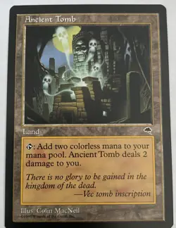 MTG Ancient Tomb - Tempest NM - Image 1