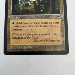 MTG Ancient Tomb - Tempest NM - Image 3